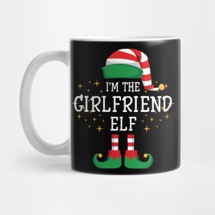 I'm The Girlfriend Elf Matching Family Christmas Pajama Mug